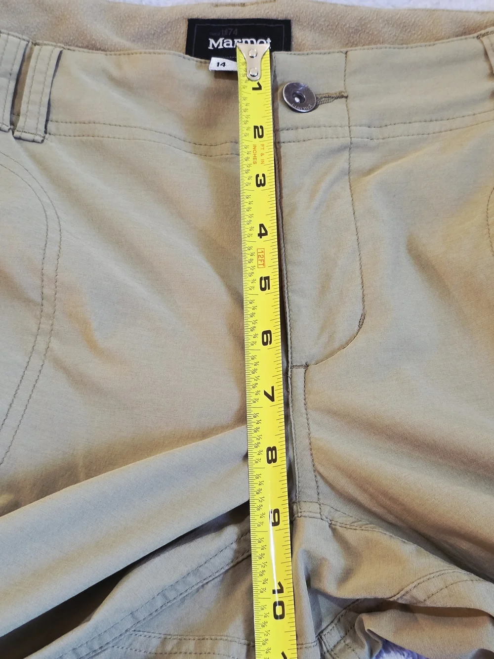 Marmot Lobo's Convertible Hiking Pants Zip-Off Shorts Sz 14